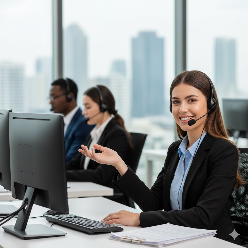 Equipe de atendimento Romero Cred pronta para simular seu empréstimo